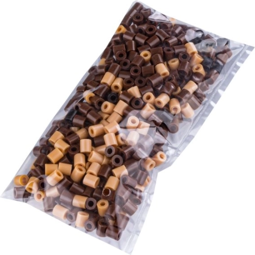 Colorful beads ready for crafting
