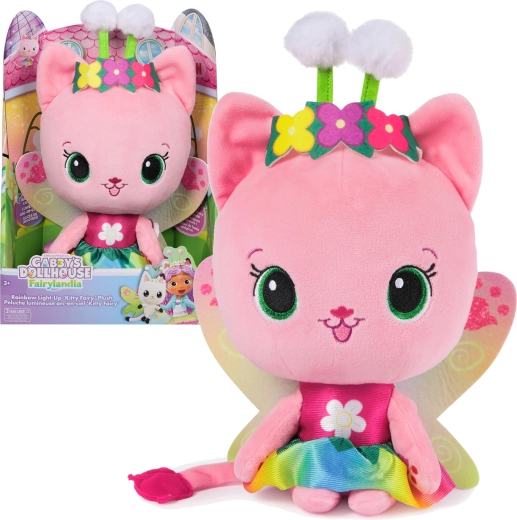 Spin Master Gabby’s Dollhouse plišasta vilinska mucka Wróżkicia interaktivna 35 cm