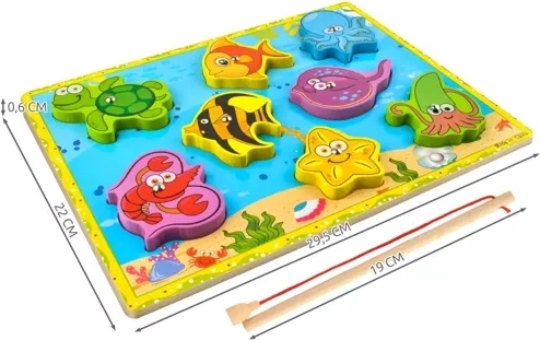Puzzle and game 2-in-1 for learning through play