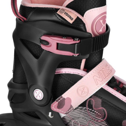 Secure three-point fastening and ankle support