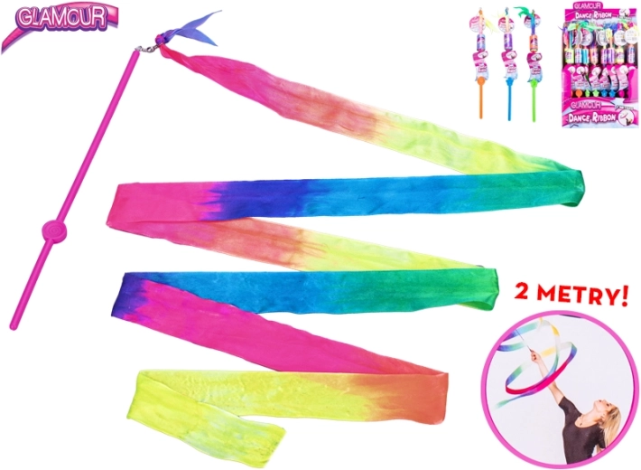 Gimnastični trak Glamour 200 cm
