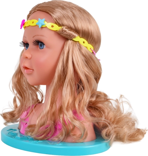 Long hair for creative hairstyles