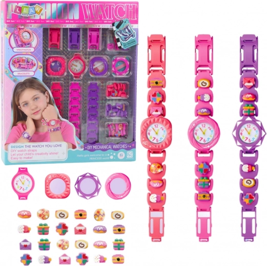 Ustvarjalni komplet za izdelavo ur in zapestnic DIY