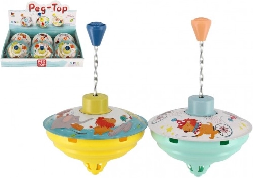 Vrteča kača s premerom 12 cm - kovinska izvedba v 2 barvah