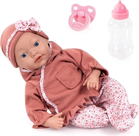 Punčka Bayer Design Reborn z dodatki 38 cm