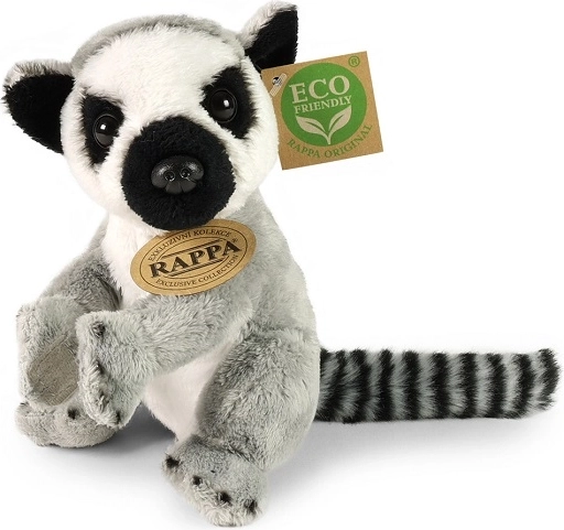 Rappa plišasti sedeči lemur Eco-Friendly 15 cm