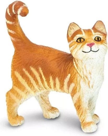 Safari Ltd. tabby cat figurine