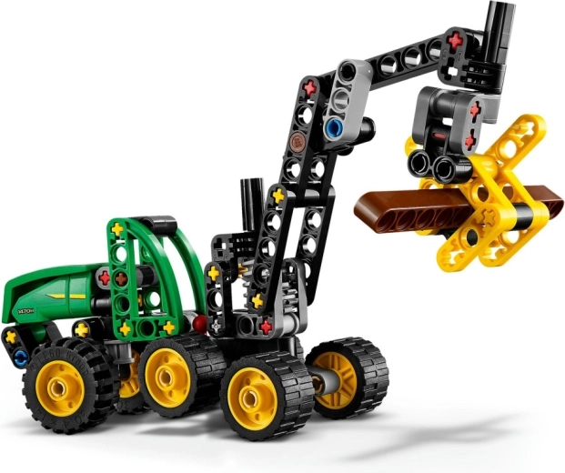 Vrtljiva roka z grabilcem