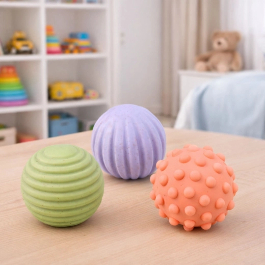 Nežne pastelne barve brez prekomerne stimulacije