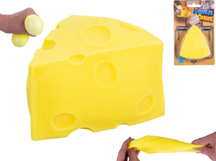 Raztegljiv antistresni sir 8 cm