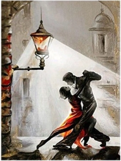 Norimpex diamond painting woman and man 30 × 40 cm