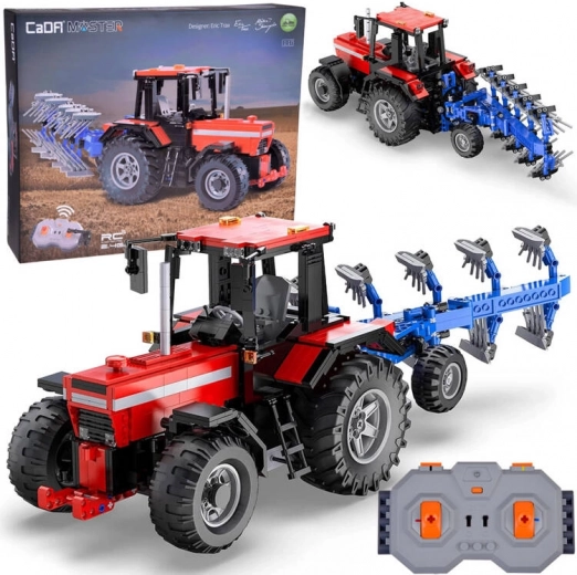 Gradbeni komplet RC traktor s plugom 1:17, 1675 kosov