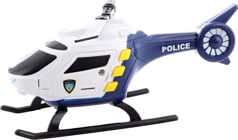 Policijski helikopter v kompletu