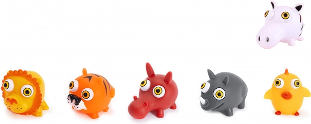 Stiskalna živalica 8 cm – antistresna squishy igrača
