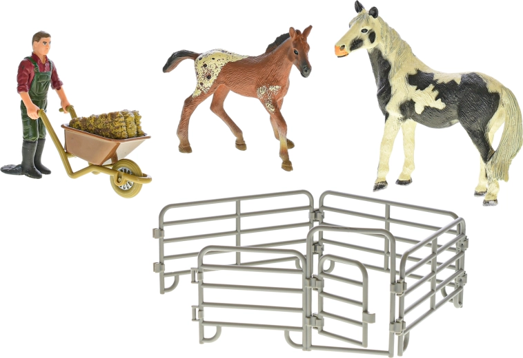 Modularna ograda z odpirajočimi se vratci