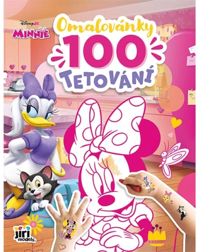 Pobarvanka in 100 tetovaž Minnie