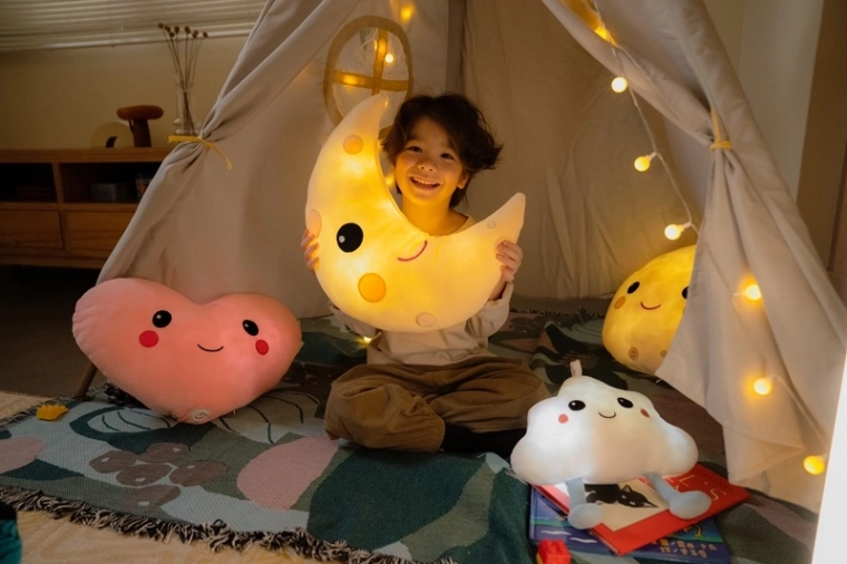 Gentle warm light for peaceful falling asleep