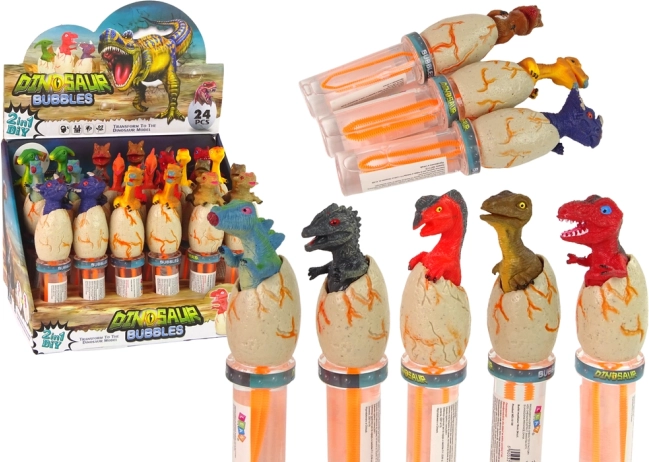 Milo mehurčki z dinozavri 18 cm – različne barve