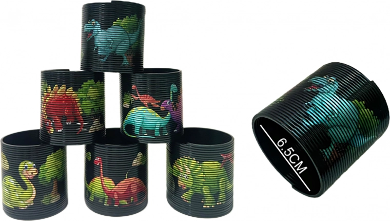 Vzmet z motivom dinozavrov