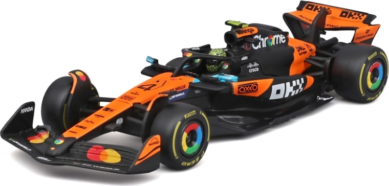 Bburago McLaren F1 MCL39 (2025) Lando Norris 1:43 v dekorativni škatli