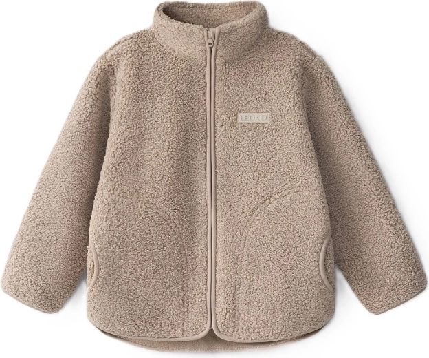 Leokid flis jakna Theo almond milk vel. 86