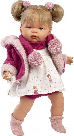 Llorens Joelle - realistična punčka s zvoki 38 cm