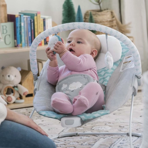 Odstranljiva igralna arka z 2 plišastima igračkama