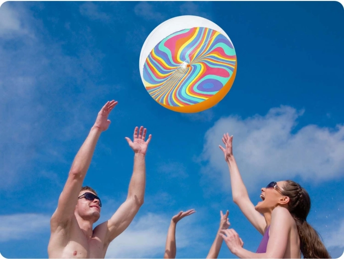 Odlična za igre ob vodi in na plaži