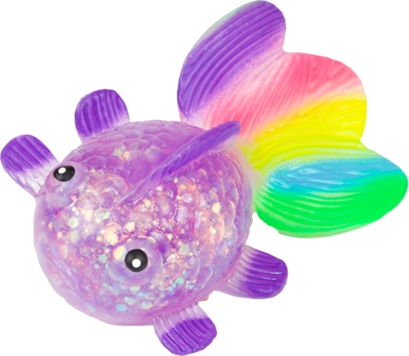 Bleščeč učinek in mavrična plavut