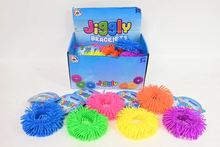 Jiggly elastična senzorična zapestnica z izboklinami