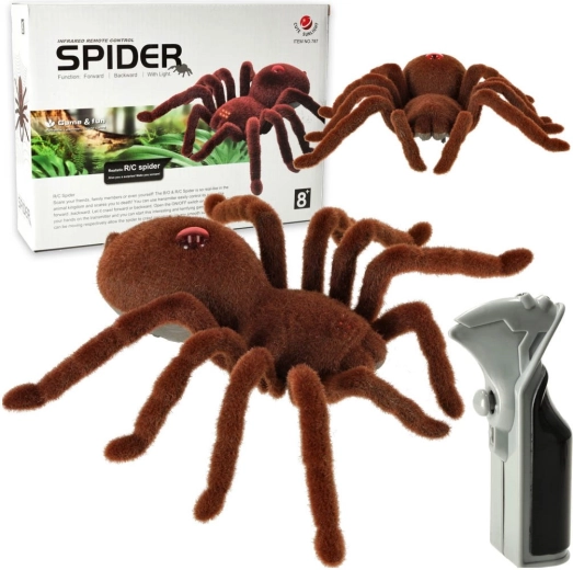 Remote-Controlled Furry Tarantula with Controller