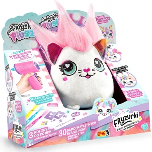 Projekt Plusz Hairstyles – creative set with electronic airbrush Jewelpet