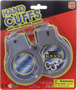 Plastične lisice za otroke s ključi