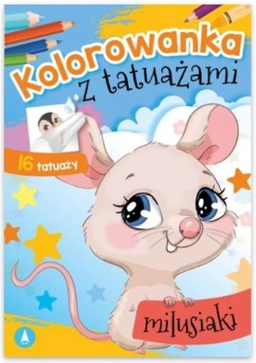 SŁODZIAKOtattoo – pobarvanke z umivnimi tetovažami Milčeki