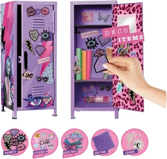 kovinska omarica za nakit s predelki WOW Generation