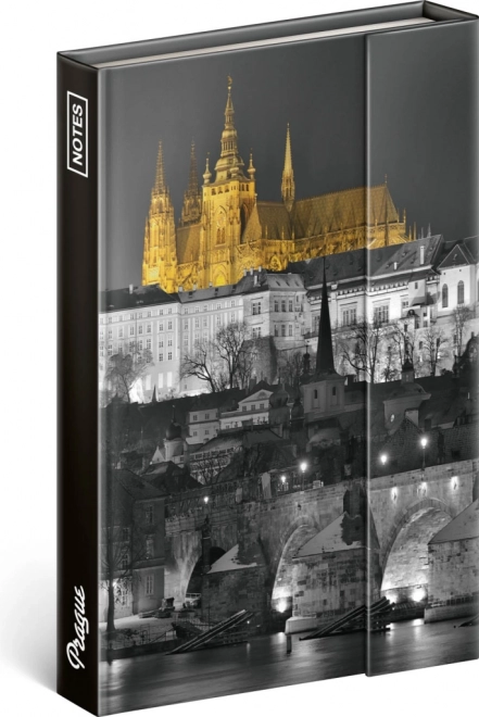 Prague Notebook – Jakub Kasl, lined, 11 × 16 cm
