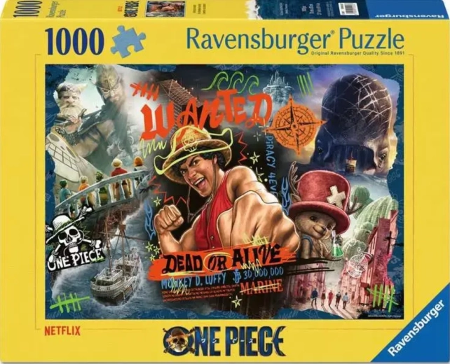 Ravensburger puzzle One Piece: Adventure awaits! 1000 pieces