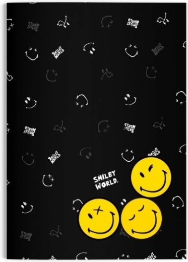 Zvezek A5 Smiley World, črtan, 40 listov