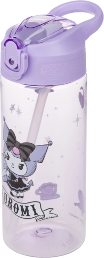BAAGL tritanova steklenička za pitje z mehko slamico Kuromi fortune dream 500 ml
