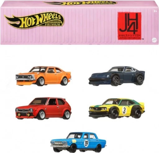 Set 5 kovinskih vozil Premium Car Japonska