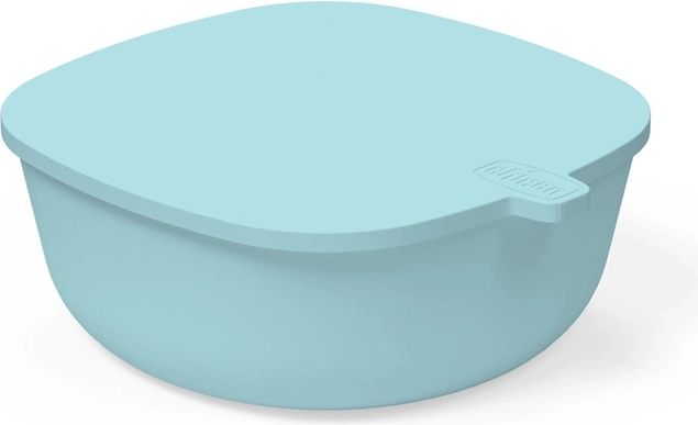 Chicco stackable bowl with lid blue 6m+