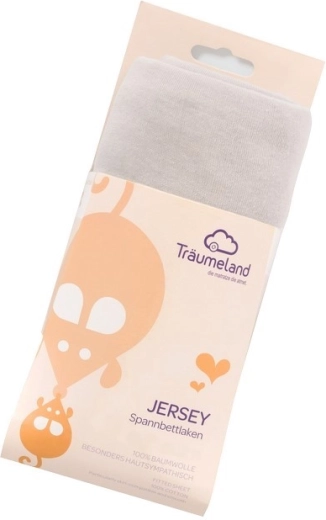 Träumeland jersey napenjalna rjuha za ogradico 100 × 100 cm svetlo siva