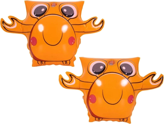 Sun Club inflatable armbands crab 26 × 22 cm