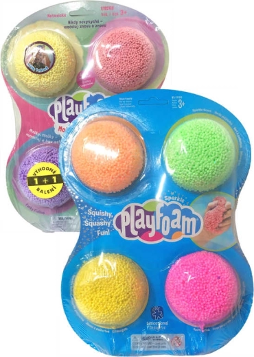 PlayFoam penasta modelirna v mehurčkih, komplet 8 barv
