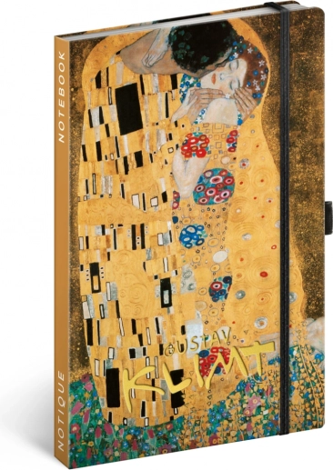 Pikčasti zvezek NOTIQUE Gustav Klimt 13 × 21 cm