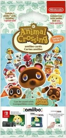 Animal Crossing amiibo kartice serija 5 - 1 kos