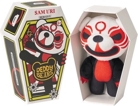 Deddy Bears plišasta igrača Sam Uri v krsti