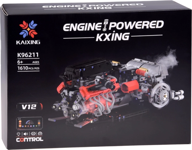 1610-piece building set in gift packaging