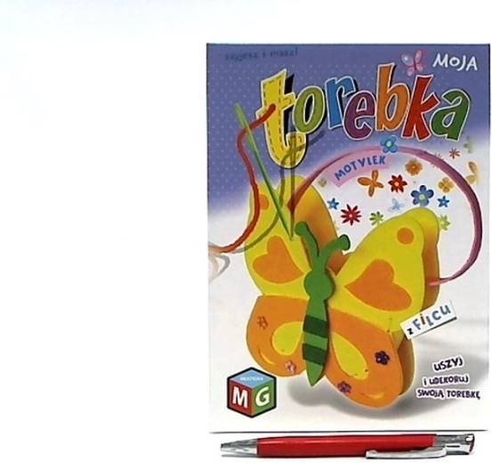 MOJA TOREBKA – filcana torbica metuljček