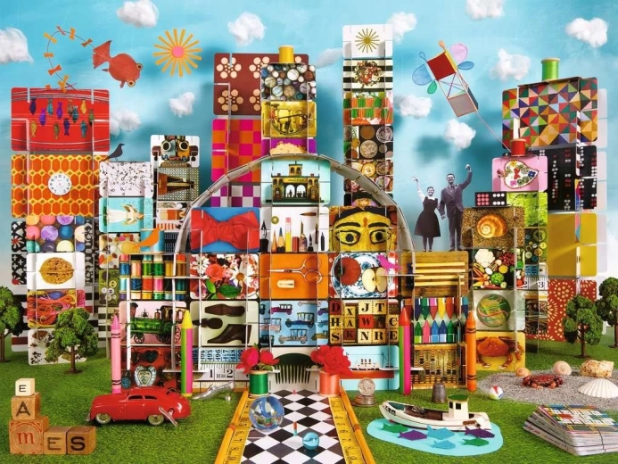 Ravensburger sestavljanka Eamesova fantastična hiša 1500 koščkov